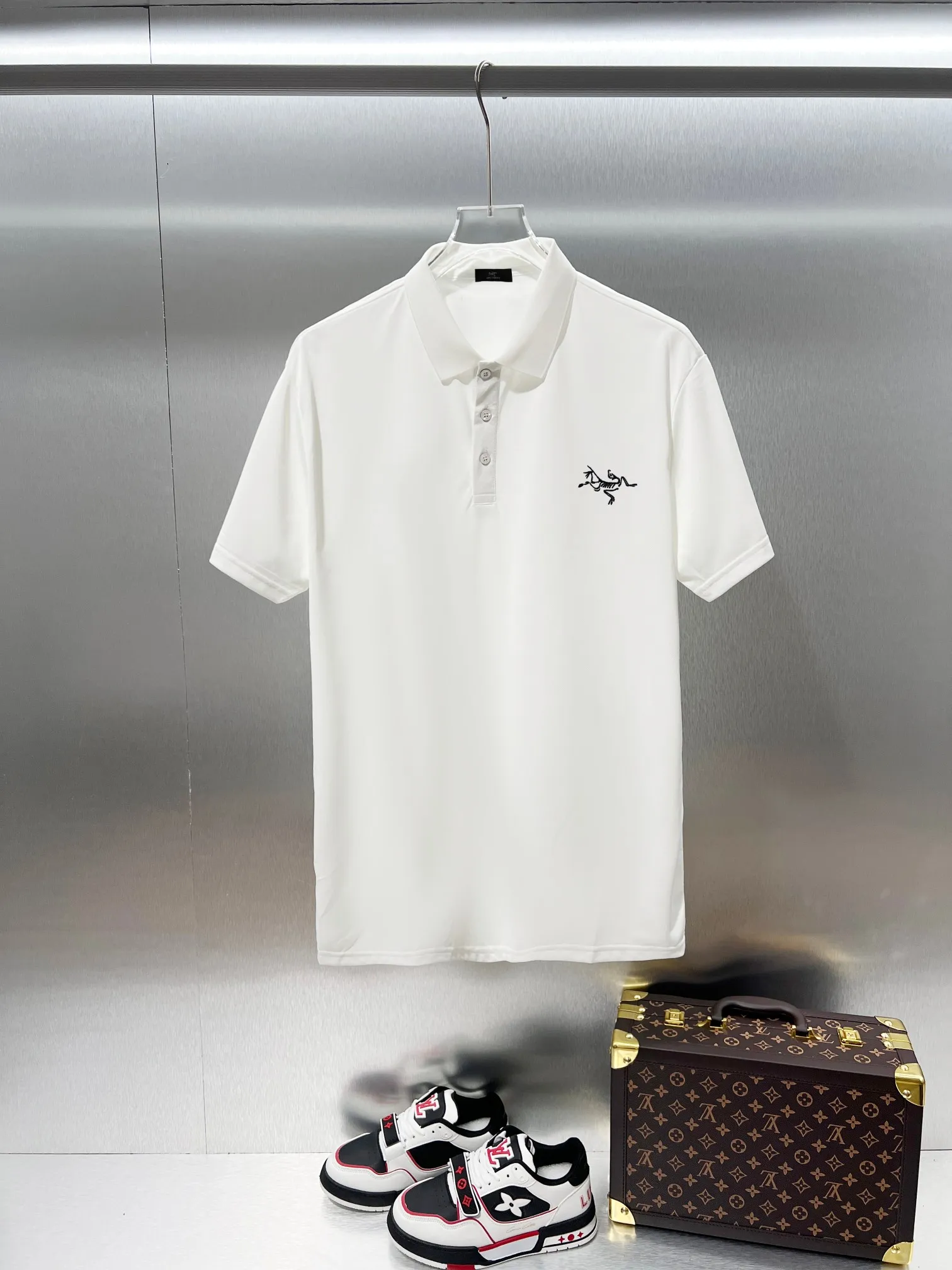 ARC TERYX* Classic logo POLO ✅ Quality ‼ ●100% ●50% 50% ● g ● ● 1：1 ● ●Size：M L XL XXL XXXL